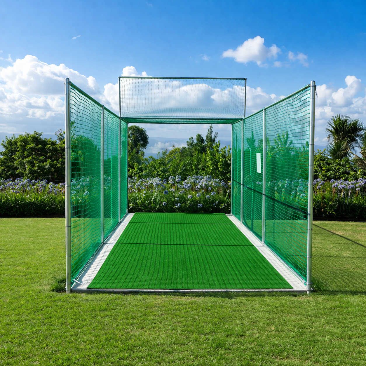 Professional safety net team discussing project